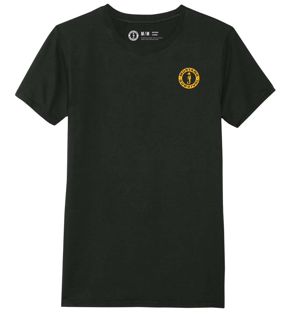 Camiseta con el logo de Mustang Survival para mujer