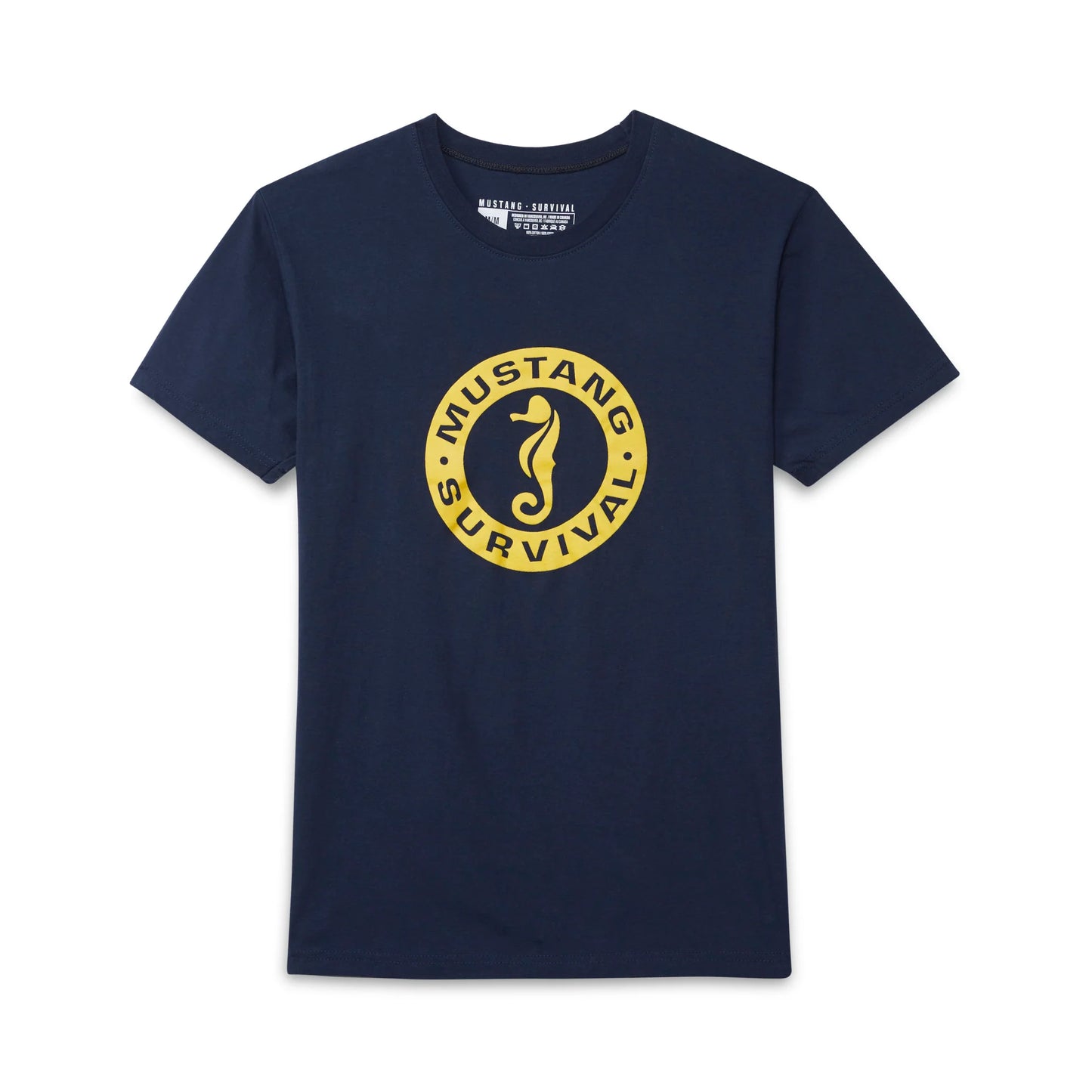 Camiseta con el logo de Mustang Survival para hombre