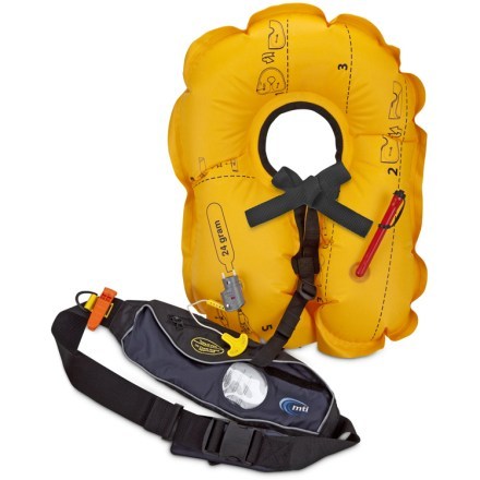 Chaleco salvavidas hinchable MTI Fluid 2.0 Belt Pack