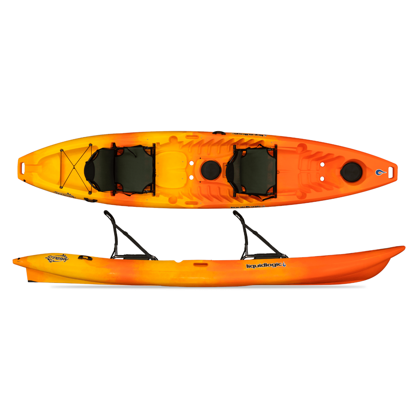 Kayak en tándem LiquidLogic Stingray 13.5