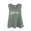 Marsh Creek Racerback Cropped Tank