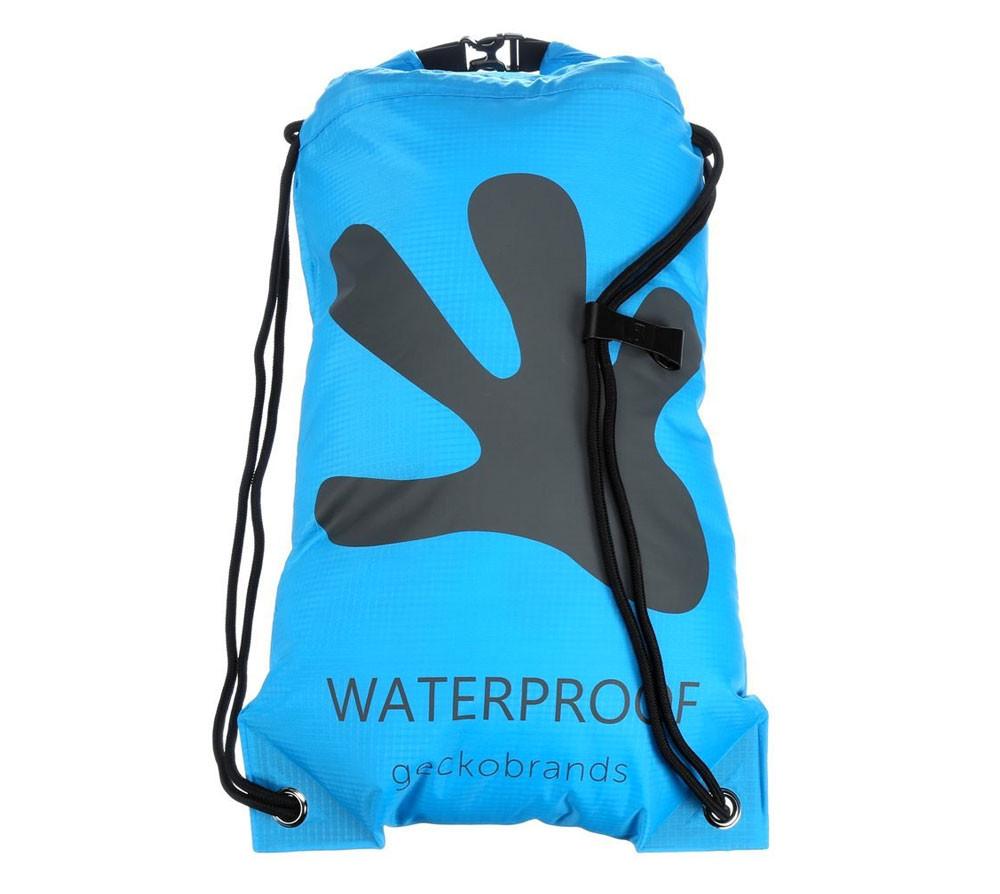 Gecko Waterproof Drawstring Backpack